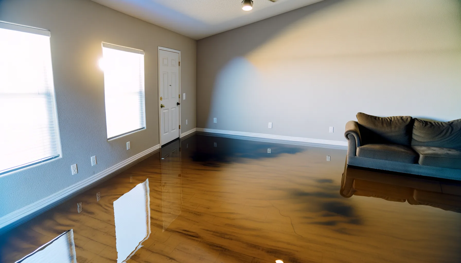 Kitchen Water Damage