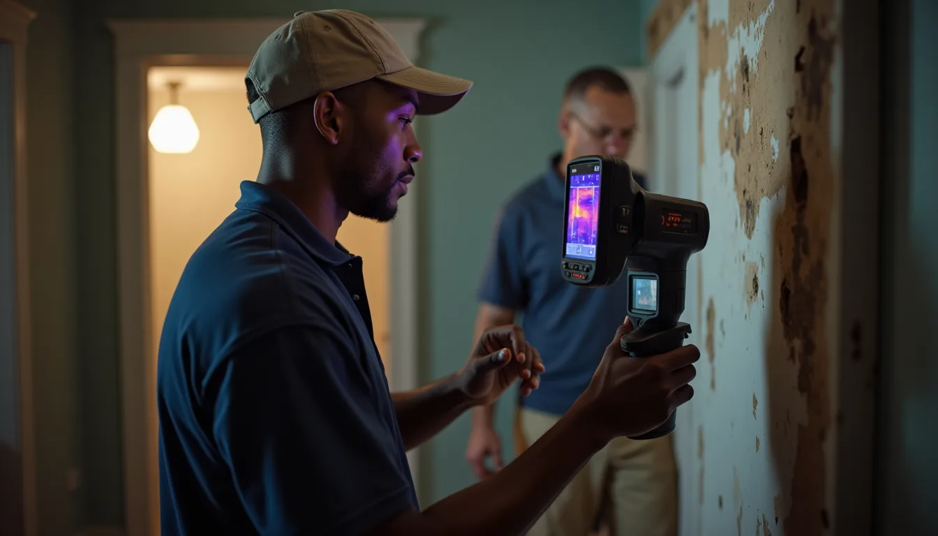 Water damage restoration service