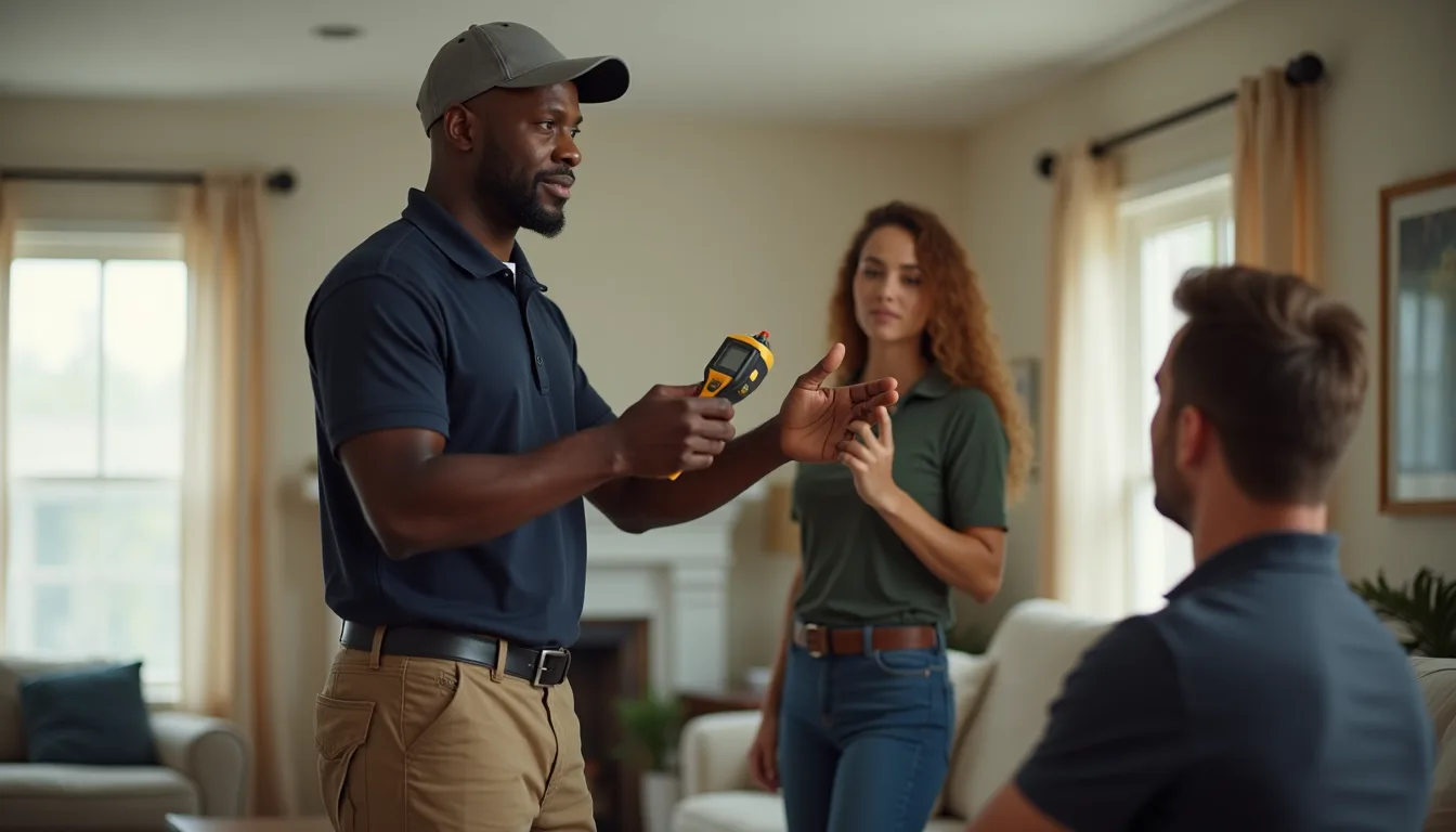 Water damage restoration service